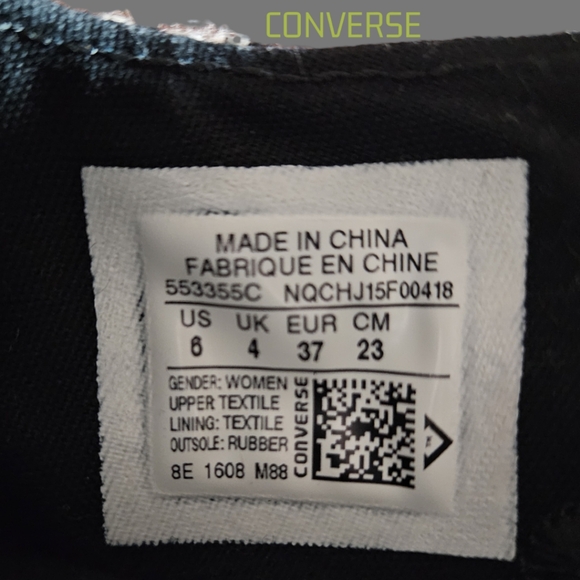 Converse Chuck Taylor All Star Winter Knit Selene Mid Zip Sneaker - Picture 10 of 10